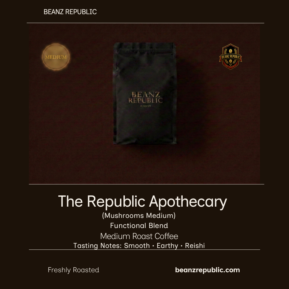 The Republic Apothecary (Coffee with Mushrooms Medium Roast)