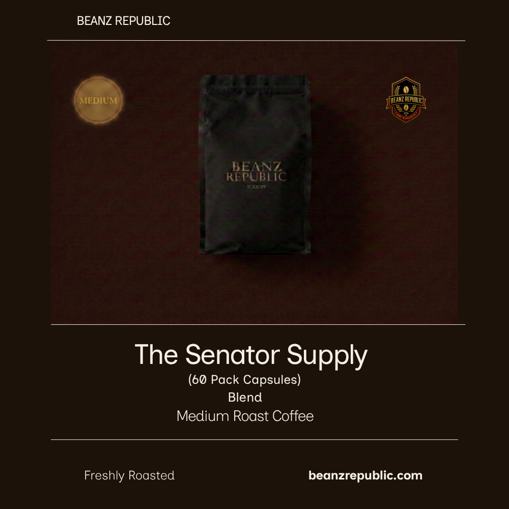 The Senator Supply (60 Pack Single Serve Coffee Capsules)