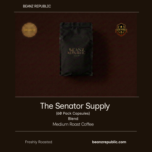The Senator Supply (60 Pack Single Serve Coffee Capsules)